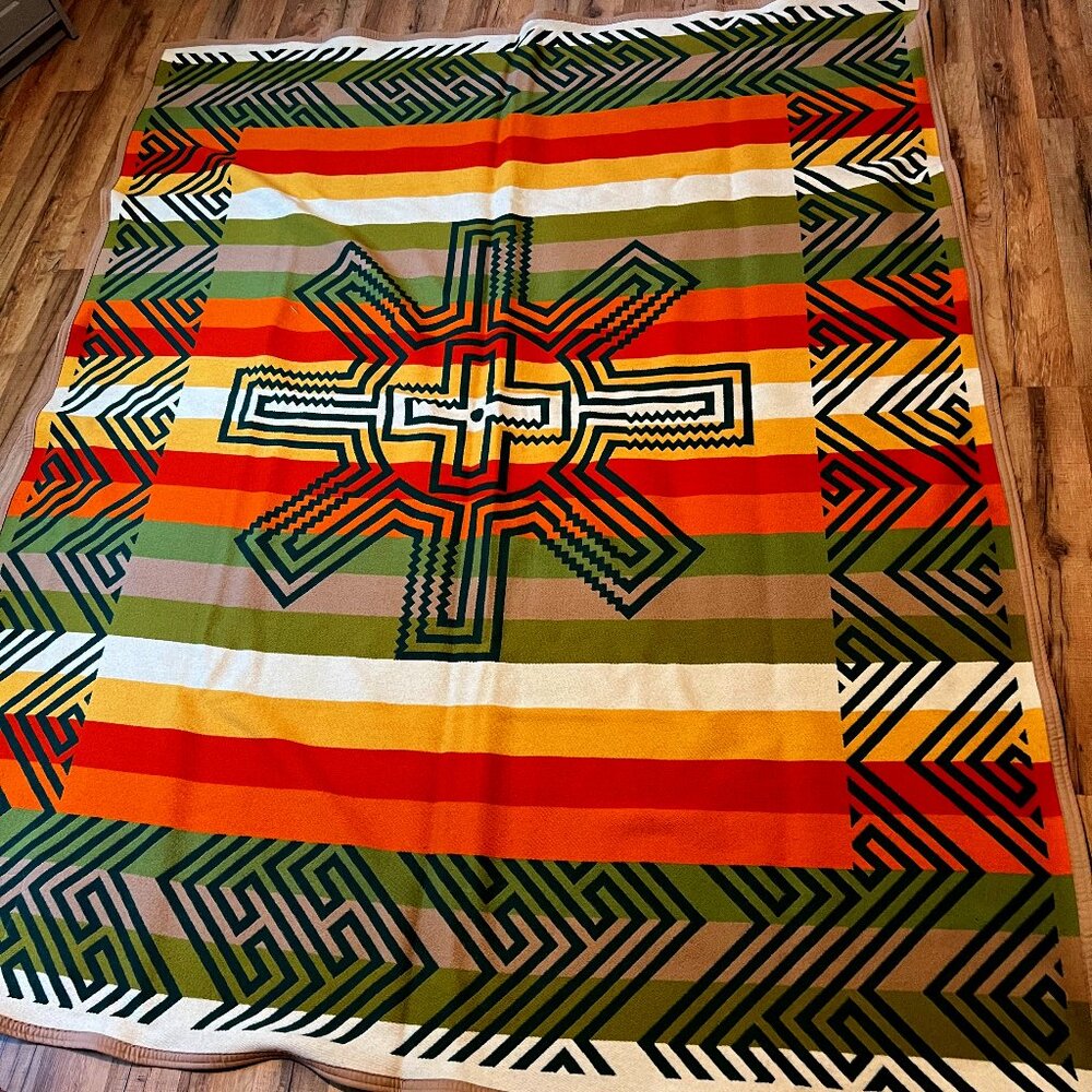The Ancient Blanket Series Saguaro #156